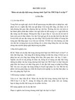 Khảo sát câu đặc biệt trong chương trình ngữ văn THCS lớp 8 và lớp 9