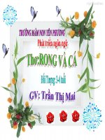 giáo án điện tử rong và cá