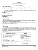 Giáo án Ngữ văn 9 bài 8: Thúy Kiều báo ân báo oán (trích Truyện Kiều)
