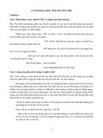 CƠ sở KHOA học môi TRƯỜNG đh5 