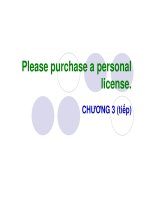 Please purchase a personal license.CHƯƠNG 3 (tiếp) - DANH SÁCH NỐI ĐƠN