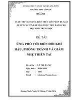 Bài dự thi liên môn