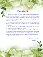 Thực trạng sử dụng đất nông nghiệp của xã nghĩa an, huyện nghĩa đàn, tỉnh nghệ an 