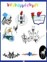 Ảnh động trang trí bài giảng điện tử PowerPoint (Đẹp)