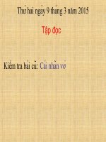 Tuần 2. Bàn tay mẹ