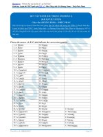 bài tập đánh trọng âm ôn thi đại học 2016