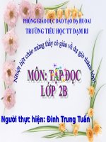 Tuần 28. Kho báu