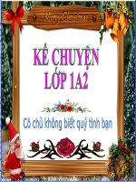 Tuần 10. Cô chủ không biết quý tình bạn