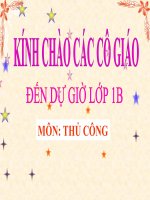 Bài 11. Các quy ước cơ bản về gấp giấy và gấp hình