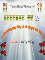 Tuần 2. Cô bé trùm khăn đỏ