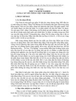 SKKN MỘT VÀI KINH NGHIỆM CUNG CẤP VỐN TIẾNG VIỆT CHO TRẺ DTTS 56 TUỔI