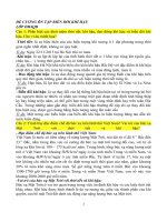 ĐỀ CƯƠNG ôn tập BIẾN đổi KHÍ hậu 