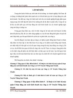 Tình hình tổ chức kế toán tại công ty CP truyền thông quả chanh 