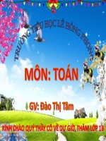 Phép trừ trong phạm vi 4