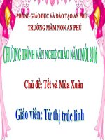 Dạy hát sắp đến tết rồi
