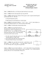 de thi hoc ky 1 khôi 11 cơ bản