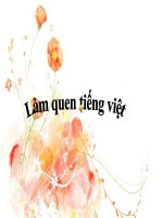 làm quen tiếng việt