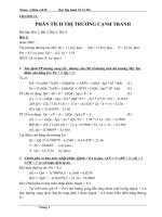 Bài tập kinh tế vi mô có đáp án