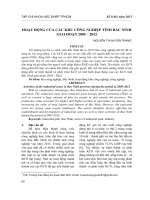 phát triển KCN Bắc Ninh