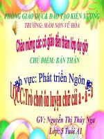 Ôn luyện chữ cái