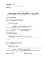 ĐỀ CƢƠNG CHUYÊN ĐỀ Một số vấn đề về quá trình kinh tế  xã hội trong lịch sử Việt Nam cổ trung đại