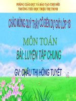 Luyện tập chung Trang 147