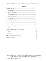 SKKN: Một số biện pháp hướng dẫn giáo viên dạy lồng ghép Tiếng Việt cho trẻ vùng đồng bào DTTS