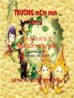 nhận biết một và nhiều