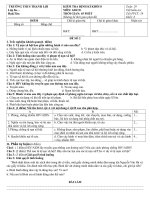 KIỂM TRA 1 TIẾT MÔN GIÁO DỤC CÔNG DÂN 8 ĐỀ 2