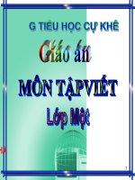 Tuần 17. Thanh kiếm, âu yếm … Xay bột, nét chữ, kết bạn …