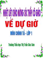 Tuần 10. Đi học
