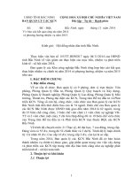 bao cao tong ket bao cao tong ket ban quan lý KCN Bắc NInh  2014
