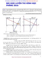 Chuyên đề hình học phẳng ôn thi đại học nâng cao