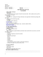 GIÁO ÁN NGỮ VĂN 8 TUẦN 29