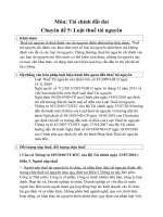 Đề cương tài chính đất đai 