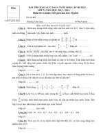 Đề thi giao lưu TTT cấp huyện lớp 5