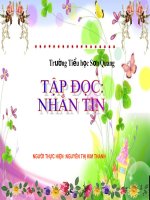 Tuần 14. Nhắn tin
