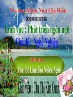 thơ bé làm bao nhiêu nghề