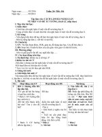 GIÁO ÁN NGỮ VĂN 9 TUẦN 26