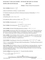 Đề thi thử thpt quốc gia 2016 môn Toán trường Chuyên Bảo Lộc có lời giải chi tiết