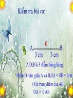 Hình tròn, tâm, đường kính, bán kính lop 3