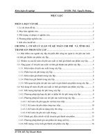 Thực trạng công tác kế toán chi phí sản xuất và tính giá thành sản phẩm xây lắp tại doanh nghiệp tư nhân xây dựng phúc anh 