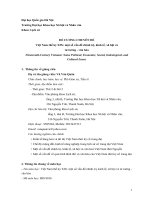 ĐỀ CƢƠNG CHUYÊN ĐỀ Việt Nam thế kỷ XIX: một số vấn đề chính trị, kinh tế, xã hội và tƣ tƣởng  văn hóa
