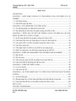 Thiết kế cung cấp điện hạ áp cho phân xưởng sửa chữa cơ khí tại xí nghiệp cơ điện – công ty TNHH một thành viên apatít việt nam 