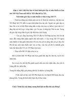 Đề cương đường lối cách mạng 