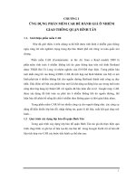 ỨNG DỤNG PHẦN mềm CAR để ĐÁNH GIÁ ô NHIỂM GIAO THÔNG QUẬN BÌNH tân 