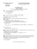 ĐỀ THI HỌC SINH GIỎI TOÁN 9 NĂM 2010