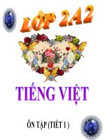 Tuần 27. Ôn tập giữa học kì II