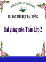 Ôn tập về phép cộng và phép trừ