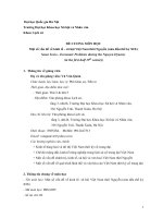 ĐỀ CƢƠNG MÔN HỌC Một số vấn đề về kinh tế  xã hội Việt Nam thời Nguyễn (nửa đầu thế kỷ XIX)